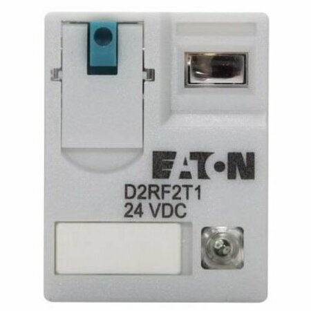 EATON 24 VDC, 12 A, DPDT Contact, Plug-In Mount, General Purpose Ice Cube Relay D2RF2T1